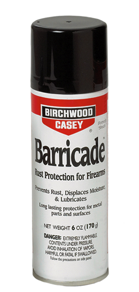 Cleaning Equipment Birchwood Casey Ready Series BIRCHWOOD CASEY BARRICADE RUST PROTECTION 6OZ AEROSOL • Model: Ready Series